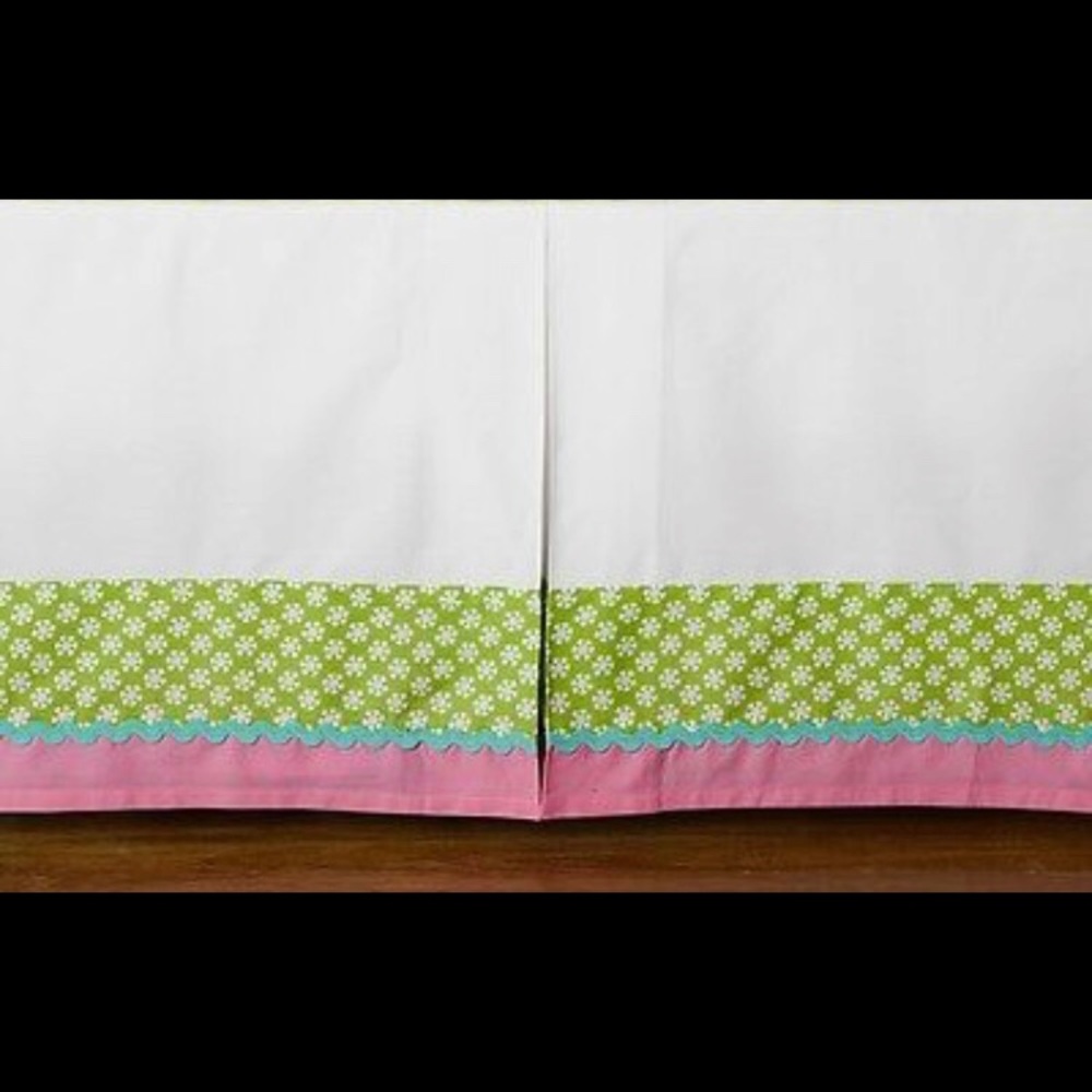 pottery barn crib skirt